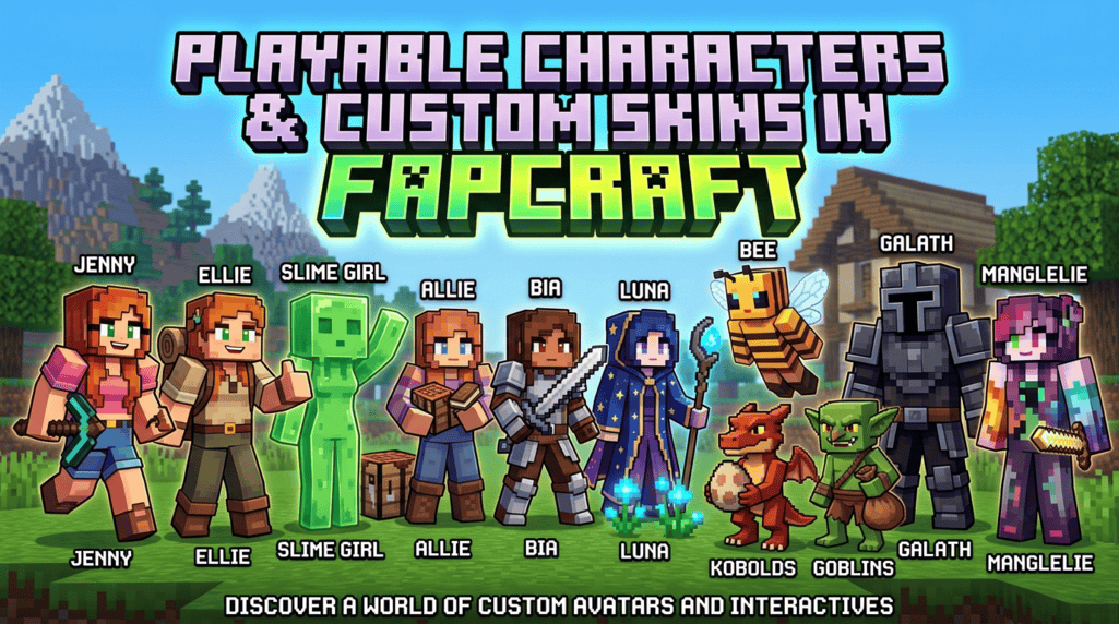 Characters Fapcraft